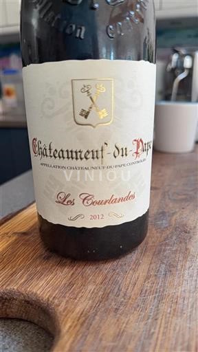 Valle del Rodano Châteauneuf-du-Pape Les Courlandes 2012