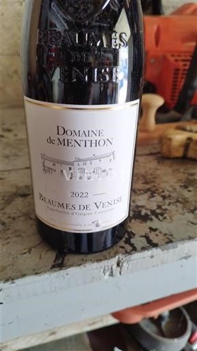 Valle del Rodano Beaumes de Venise Domaine Menthon 2022