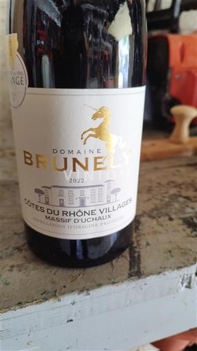 Rona dolina Côtes-du-Rhône-Villages Domaine Brunely 2022