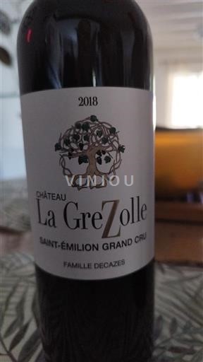 Bordeaux Saint-Émilion Grand Cru Château La Grezolle 2018