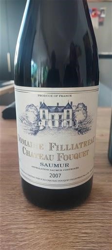 Vallée de la Loire Saumur Domaine Filliatreau Fouquet 2007