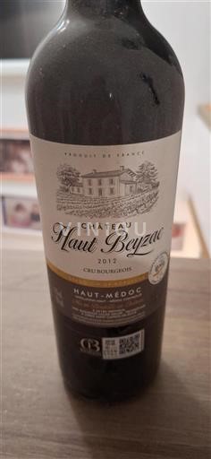 Bordeaux Haut-Médoc Château Haut Beyzac 2012