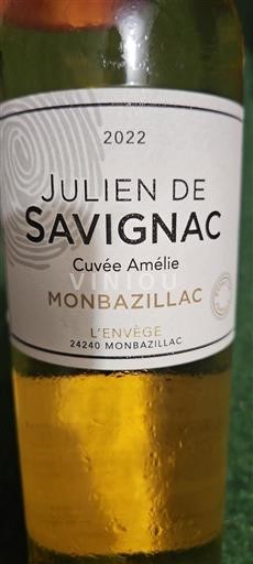 Sydväst Monbazillac Julien de Savignac Amélie 2022
