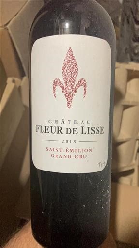 Bordeaux Saint-Émilion Grand Cru Château Fleur de Lisse 2018