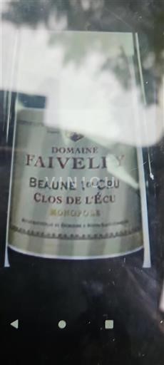 Burgundy Beaune Premier Cru Domaine Faiveley Clos de l'Écu 2021