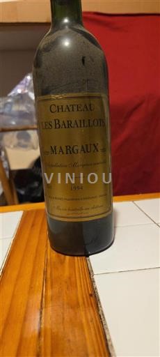 Bordeaux Margaux Château Les Barraillots 1994