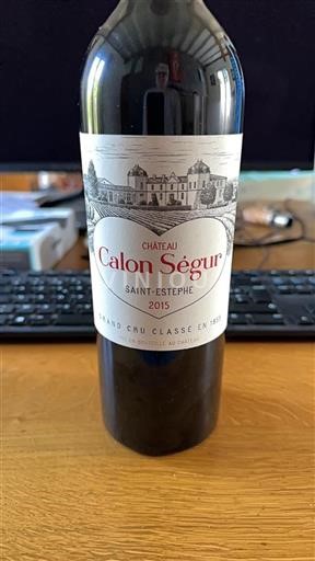 Bordeaux Saint-Estèphe Grand Cru Château Calon Ségur 2015