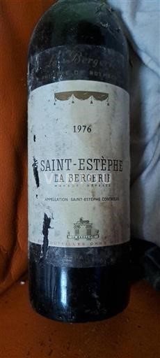 Bordeaux Saint-Estèphe La Bergerie 1976