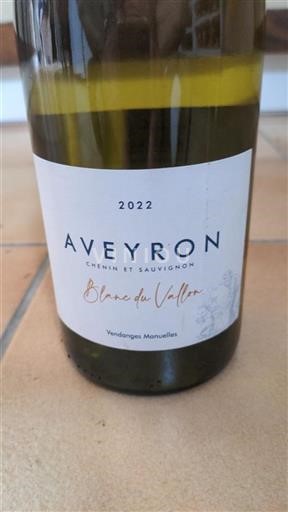 Sud-Ouest Aveyron Blanc du Vallon 2022