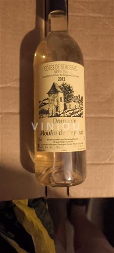 Sudoeste Côtes de Bergerac Domaine Moulin de Peytirat 2012