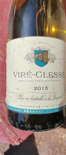 Burgundy Viré-clessé SCA Cave de Viré Grande Réserve du Président 2015