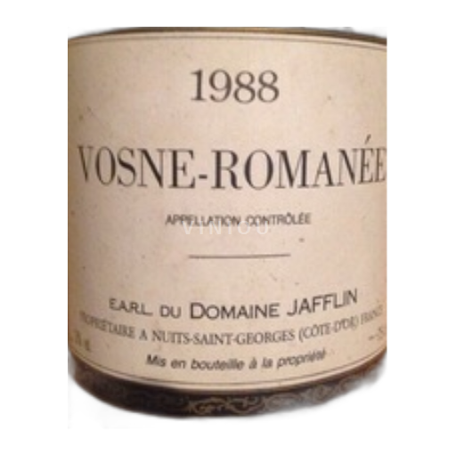 Burgundsko Vosne-romanée Domaine Jafflin 1988