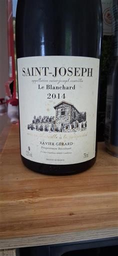 Valle del Rodano Saint-Joseph Xavier Gérard Le Blanchard 2014