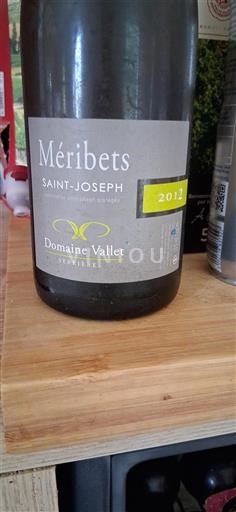 Údolí Rhôny Saint-Joseph Domaine Vallet Méribets 2012