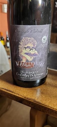 Burgundy Burgundy Coulanges-la-Vineuse Domaine Maltoff Le Classic 2019
