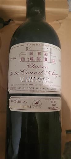 Bordeaux Château La Cour Argent 1996