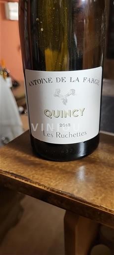 Údolí Loiry Quincy Antoine de la Farge Les Ruchettes 2018