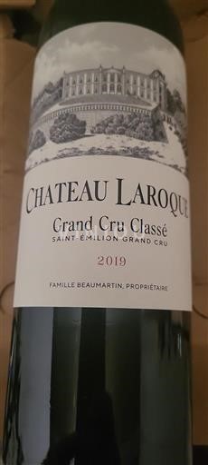 Bordeaux Saint-Émilion Grand Cru Château Laroque 2019