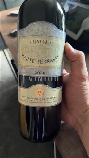 Bordeaux Castillon-côtes-de-bordeaux Château Haute Terrasse 2020