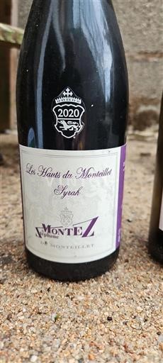 Rhône-dalen Saint-Joseph Domaine Monteillet Les Hauts du Monteillet 2020