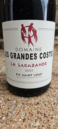 Languedoc Pic-saint-loup Domaine Les Grandes Costes La Sarabande 2023