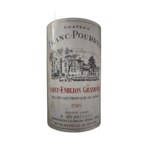 Bordeaux Saint-Émilion Grand Cru Grand Cru Franc-Pourret 1989