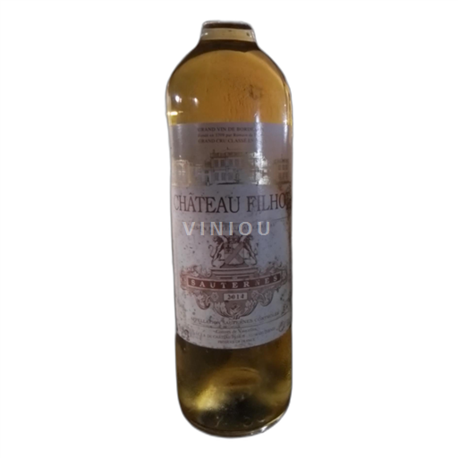 Bordeaux Sauternes Château Filhot 2014