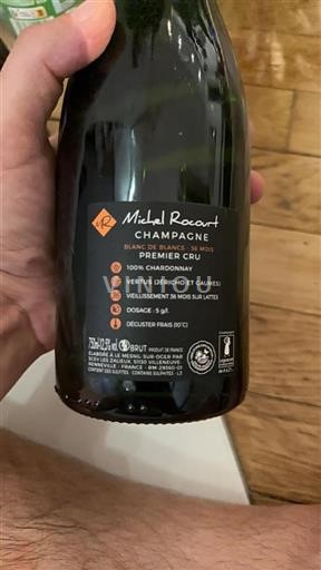 Champagne Premier Cru Michel Rocourt Blanc de Blancs 36 mois Ikke årgangsbestemt