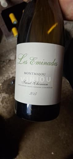 Languedoc Saint-Chinian Les Eminades Montmajou 2015