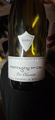 Bourgogne Montagny Premier Cru Vignerons de Buxy Les Chaniots 2020