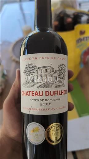 Bordeaux Côtes-de-Bordeaux Château Dufilhot 2022