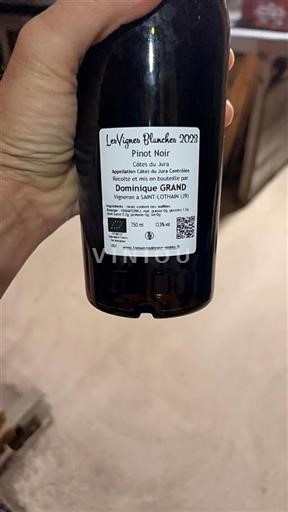 Jura Côtes du Jura Dominique GRAND Les Vignes Blanches 2023