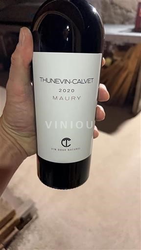 Roussillon Maury Thunevin-Calvet 2020