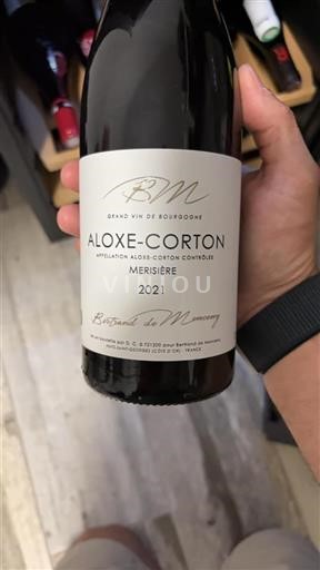 Bourgogne Aloxe-Corton Bertrand de Monceny Merisière 2021