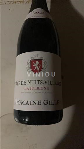 Bourgondië Côte de Nuits Villages Grand Cru Domaine Gille La Julbigne 2022