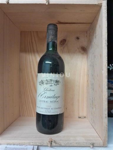 Bordeaux Listrac-Médoc Château L'Ermitage 1988