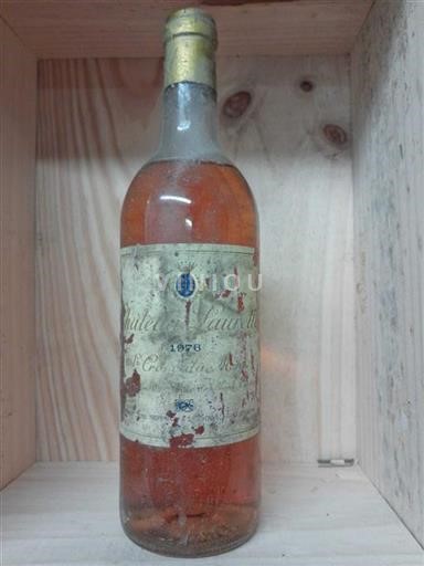 Bordeaux Sainte-Croix-Du-Mont Château Lauret 1976