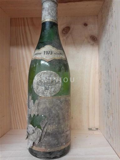 Jura Château-chalon Château Chalon Grande Réserve 1973