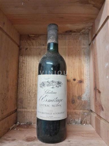 Bordeaux Listrac-Médoc Château L'Ermitage 1989