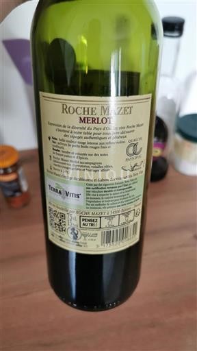 Linguadoca e Rossiglione Paese d'Oc Roche Mazet Merlot Senza annata