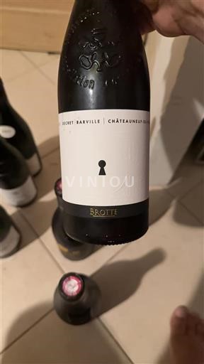 Vallée du Rhône Châteauneuf-du-pape Brotte Secret Barville Non Millésimé