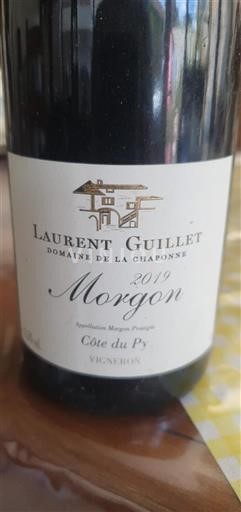 Beaujolais Morgon Laurent Guillet Côte du Py 2019