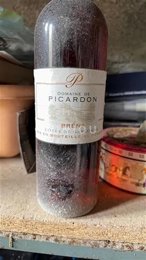 Sydvestfrankrig Côtes de Gascogne Domaine Picardon Bréna 2012