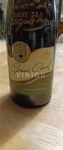 Languedoc Saint-Chinian Cave de Roquebrun Grand Canal 2020