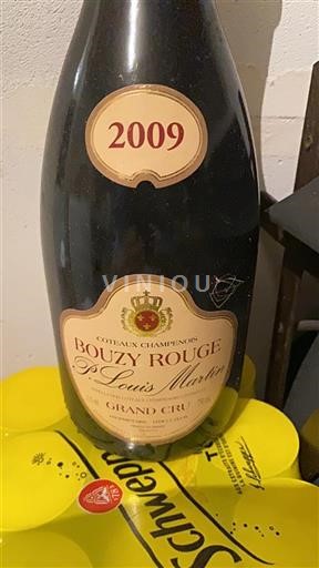Champagne Coteaux Champenois Grand Cru P. Louis Martin Bouzy Rouge 2009