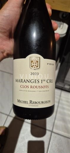 Burgundija Ni doloceno Premier Cru Michel Rebourgeon Clos Roussots 2023