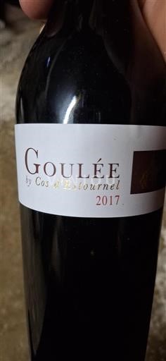 Bordeaux Médoc Cos Estournel Goulée 2017