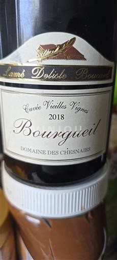 Loire Valley Bourgueil Domaine Des Chesnaies Vieilles Vignes 2018