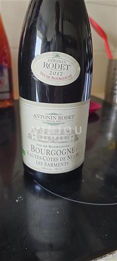 Burgundsko Hautes Côtes de Nuits Antonin Rodet Les Sarments 2017