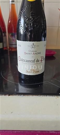 Rona dolina Châteauneuf-du-Pape Château Saint André 2013